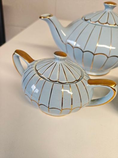 Elegant Vintage Sadler Baby Blue Tea Set