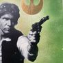 L.A. Hart (born 1973, contemporary Irish stencil and spray-paint artist known for pop-culture portraits like David Bowie, Image 3