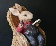 Vintage Rabbit Figurine