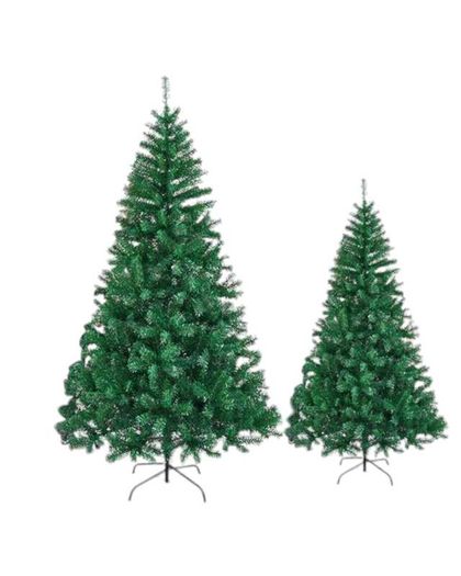 Christmas tree 6ft 7ft 8ft 180cm 210cm 240cm green and white