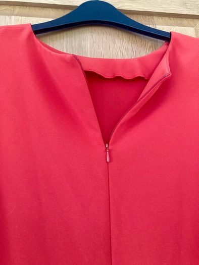 Dressy orange top