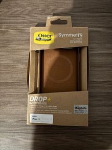 OtterBox symmetry IPhone 15 - brown leather