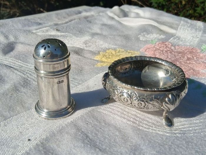 Sterling Silver Cruet Set(77 grams)
