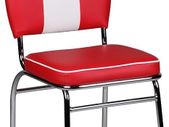 Retro vintage design funky American styled dining chair