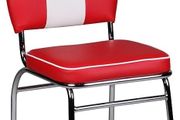 Retro vintage design funky American styled dining chair