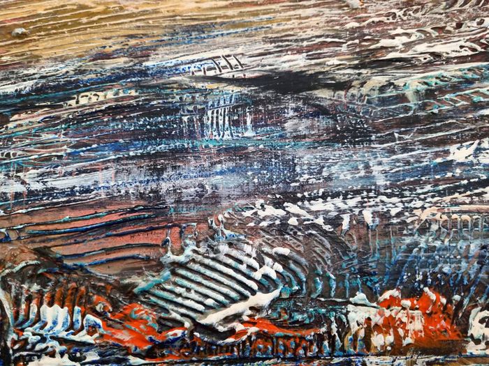Croagh Patrick Storm, Textured Landscape of County Mayo