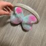 Heart shaped fluffy ear muffs Image 3