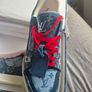 Blue Denim Monogram Skate Shoes Image 6