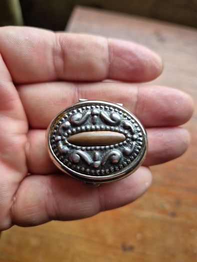Small Vintage Jewellery/ Medicine Box