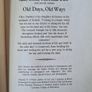 Old Days Old Ways. An Illustrated Folk History Of Ireland. By Oliver Sharkey. Vintage First Edition. Watercolour Techniques By Frieda Hard. Paperback In Good Condition.  In Good Condition. Image 3