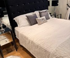 King size bed and mattress for quick sale