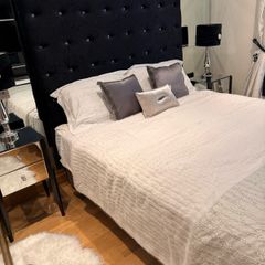 King size bed base  and mattress for quick sale buy now