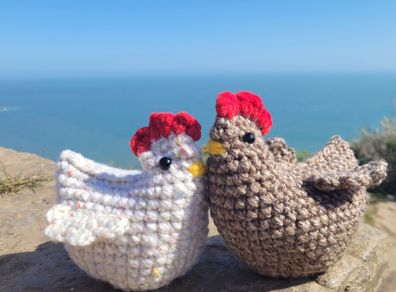 Easter Crochet Hens
