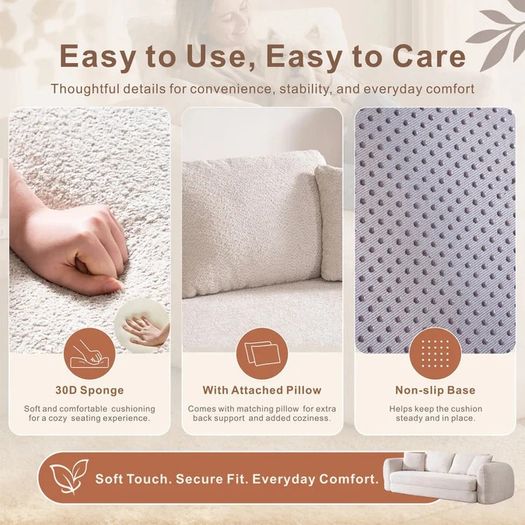 Softy compressed Pull Out Sofa Bed - Beige