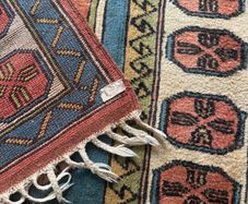Vintage Hand made Turkish Wool Rug-165 X 228 cm