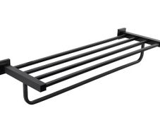 towel shelf matt black ex-display