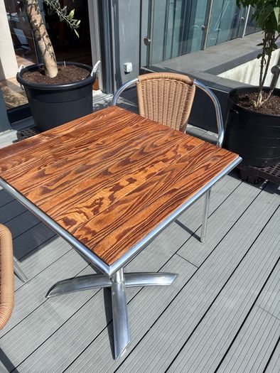 Garden Table & Two Chairs