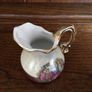Vintage Minature Creamer & Sugar bowl set on tray Image 9