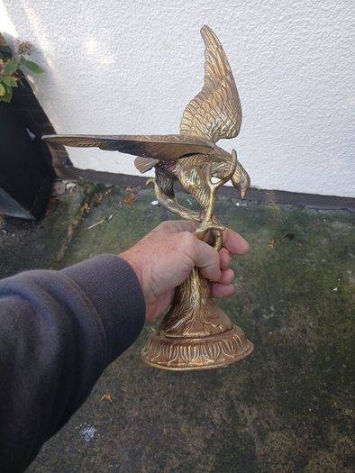 large brass animals