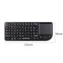 Mini 2.4G RF Wireless Keyboard English Keyboard Backlight Touchpad Mouse for PC Notebook Smart Tv Box Image 2