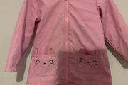 Pink raincoat