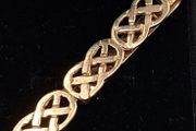 Celtic open design tie slide