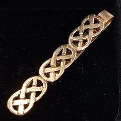 Celtic open design tie slide