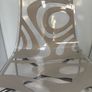 Silver chairs 4x available 25 each Image 2