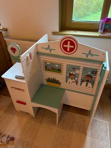 Wooden children doctor's clinic