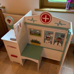 Wooden children doctor's clinic