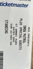 Snow Patrol St Annes