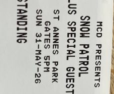 Snow Patrol St Annes