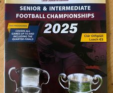 2025 Galway Football Championship Senior & Intermediate Group Games Programme