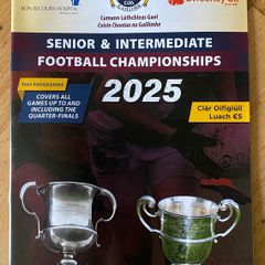 2025 Galway Football Championship Senior & Intermediate Group Games Programme