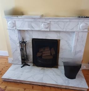 fireplace surround