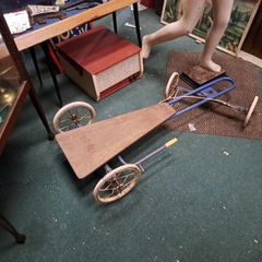 Vintage Childs Lever Driven Hand Cart