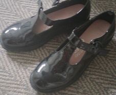 black shoes