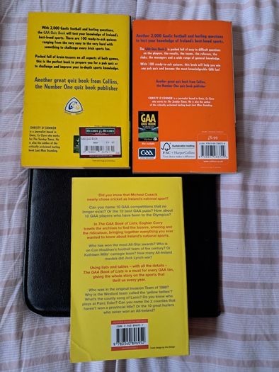 GAA Sports Books X 3