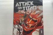 aot manga english volume 1-5 good condition