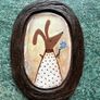 Charming handmade clay wall art Image 2