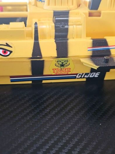 Vintage GI Joe Hasbro 1984 Tiger Force Tiger Shark Boat 1980s Collectable Toy