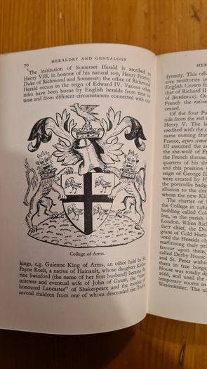Heraldry And Genealogy By L. G. Pine. Hardback With Dustjacket In Good Condition