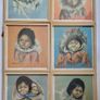 6 Vintage Framed Dorothy Francis Inuit Prints,  Eskimo Image 6