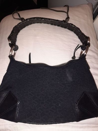 DKNY logo'd Black shoulder bag