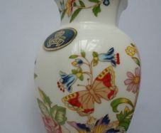 Aynsley vase, Cottage Garden design, Fine bone china, Home decor, Vase