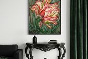 Original acrylic painting   -  "Tulip "