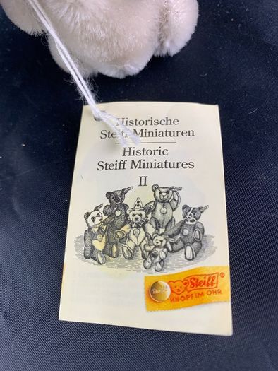 Vintage Miniature Steiff Teddy Bear