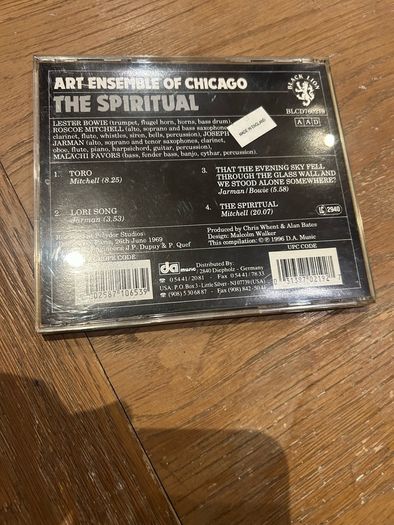 Art Ensemble Of Chicago - The Spiritual