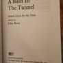 A Bash In The Tunnel. Edited By John Ryan. First Edition Hardback With Dustjacket In Good Condition. Image 2