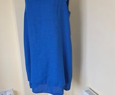 Size 16 blue soft dress Hotsquash